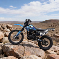 Vente flash - Moto tout-terrain GX 300cc 4 temps à essence, démarrage électrique, >80 km/h, cadre en acier sans soudure, freins à disque doubles, Moto Enduro CQR PR300