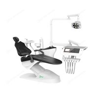 Fauteuil dentaire ergonomique à prix d'usine, équipement médical pour opérateur dentaire, avec lumière LED à capteur, en métal et plastique, électrique