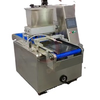 Machine de dépôt de compte-gouttes automatique à petit mélange rotatif dur Fortune Cookie Biscuit Pâte à faire Cutter