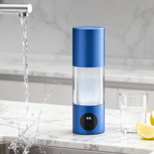 Waterfles met waterstof en inhalator, 230 ml, draagbare waterstofrijke generator, dubbel gebruik voor drinken en inhalatietherapie - Product Image 3