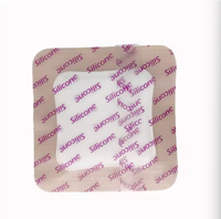 Pansement en mousse de silicone à film PU hautement absorbant, auto-adhésif, produit de soin des plaies
