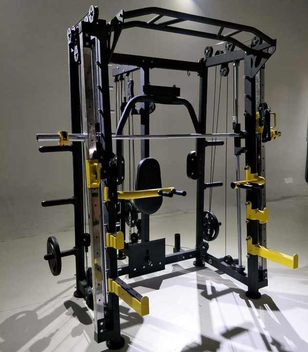 yellow multi gym