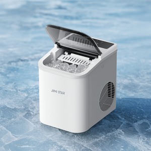 Factory Portable Automatic Mini <b>Ice</b> <b>Maker</b> Machine Home Use 12kg/day Capacity <b>Ice</b> Shape Bottled Water Input - Product Image 1