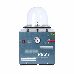 Wholesale price gold silver jewellery making processing 2L 4L vacuum investing machine for jewelry casting