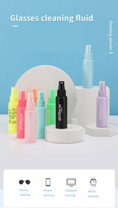 50ml Suministro Mezcla de colores Limpiador de lentes Spray Limpiador de anteojos Spray Aceptar LOGO Impresión Gafas Limpiador Líquido - Product Image 2