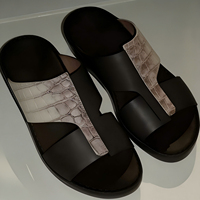 SHIKOL Echtes Leder Herren-Sandalen Arabische Pantoffeln Maßgefertigte Luxus-Golf-Schuhe Sommer-Mules Naher Osten Exklusive Boutique 2026