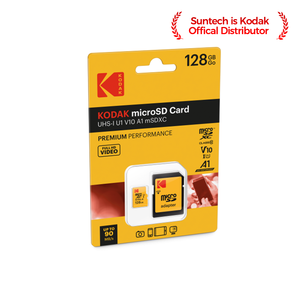 Kodak <span class=keywords><strong>MicroSD</strong></span> hiệu suất cao cấp Lớp <span class=keywords><strong>10</strong></span> UHS-I U1 V10 A1 ekmsdm128ghc10k Mã EAN 3126170143631 - Product Image 5