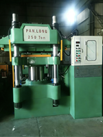 Machine à vaisselle en mélamine à double couleur PANLONG, hautement efficace, automatisée, facile à utiliser, 250 tonnes, machine à presser la mélamine