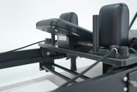 Machine de Pilates pliable de haute qualité, Reformer de Pilates pliable en aluminium vert personnalisé pour studio, Maquina Pilates Yoga