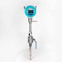 Medidor de Flujo Másico de Gas Térmico Anticorrosión con Control de Procesos por Gas, RS485 Modbus para Medición Industrial de Flujo de Aire y GLP