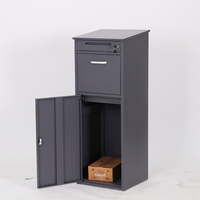 Boîte aux lettres murale intelligente pour colis, en acier métallique imperméable, pour usage domestique, extérieur, livraison de colis
