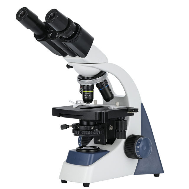 1000x Laboratory LED Illumination Binocular Microscope 10X/100x Magnification Biological Microscope Manual Focus 5d Dioptric