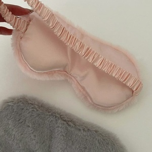 Mascherina per Dormire in Finta Pelliccia di Visone con Logo Personalizzato, Super Morbida, Design <span class=keywords><strong>Orso</strong></span> Cartoonesco, con Impacco di Ghiaccio per Adulti e Bambini, Uso Quotidiano - Product Image 4