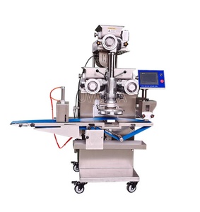 Macchina automatica ad alta produttività in acciaio inox Mochi gelato incrostante multifunzione doppia tramoggia - Product Image 5