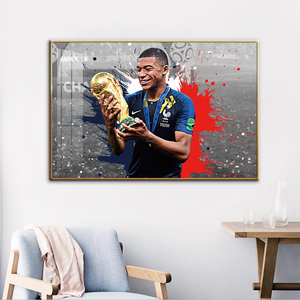 5D diamante cristallo porcellana pittura giocatore di calcio Kylian Mbappe Ball Star player decorazione della casa un regalo per un coy - Product Image 3