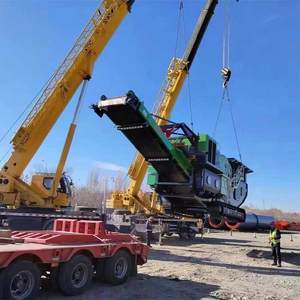 150 t/h di động máy nghiền hàm và sàng lọc nhà máy giá cho theo dõi di động đá nghiền - Product Image 2