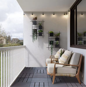 Usine Carrelage de sol pour patio extérieur Carrelages de terrasse de balcon en plastique Carrelages de sol en PVC - Product Image 3