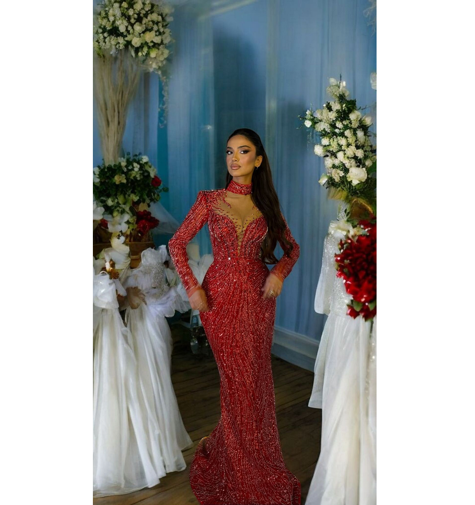 Low Price Vintage Red Wedding Dresses Beaded Embroidery Adds Elegance |  Alibaba.com