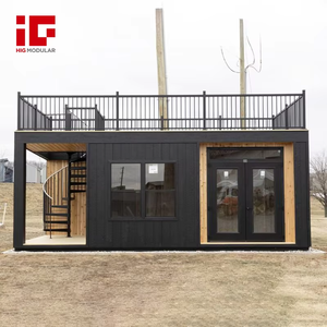 Airbnb MAISON prefabriquee casas prefabricadas modernas cabin Kit một khung tam giác nhà đúc sẵn mô-đun di động nhà nhỏ - Product Image 3