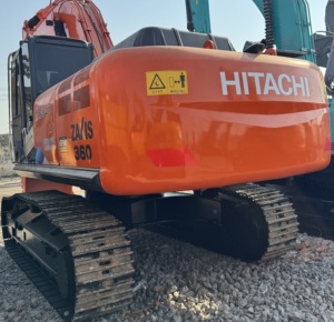 Excavatrice sur chenilles d'occasion Hitachi ZX360 ZX350, 36 tonnes, moteur Isuzu 6HK1, godet de 2,0 m³ avec système de changement rapide / chenilles en caoutchouc - Product Image 4