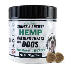 Alivio avanzado de ansiedad y estrés para perros, suplemento nutritivo para mascotas, con servicio OEM - Product Image 1