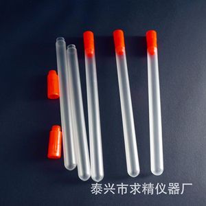 Seeking Excellence Test Tubes 12x175 Mm Plastic Push Cap Sterilizable Single Use Packaging - Product Image 2