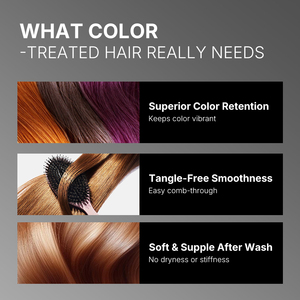 Shampooing nourrissant sans sulfate de marque privée protégeant la couleur ajoute un shampooing <span class=keywords><strong>violet</strong></span> protecteur de couleur pour les cheveux colorés - Product Image 3