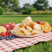 KOSHER HALAL CERTIFICAAT 100% Natuurlijke Zoete Gefreeze-droogde Ananas ODM OEM Smaakverpakking Snack Voedsel
