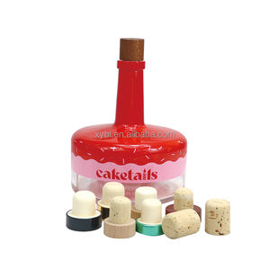 Bouteille en verre <span class=keywords><strong>vide</strong></span> de gin boissons alcoolisées vodka transparent <span class=keywords><strong>bouchon</strong></span> de bouteille en verre classique pour bouteille de <span class=keywords><strong>vin</strong></span> liqueur - Product Image 3