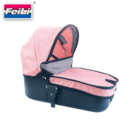 Nouveautés Dollri Starri : Poussette de luxe 2 en 1 pour poupées avec nacelle et poignée réglable pour poupées filles et garçons