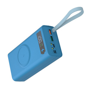 Paquete de 12 estuches para baterías 18650, PD22.5W <span class=keywords><strong>QI</strong></span> 15W, alta capacidad, linterna (sin baterí<span class=keywords><strong>a</strong></span>), pantalla LCD, fácil transporte - Product Image 3