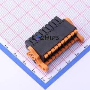 KF2EDGKSG-3.5-2*10P Plug-in Terminal Block P=3.5mm Connector Male Plug Snap Fixing 2x10P 3.5mm - Product Image 1
