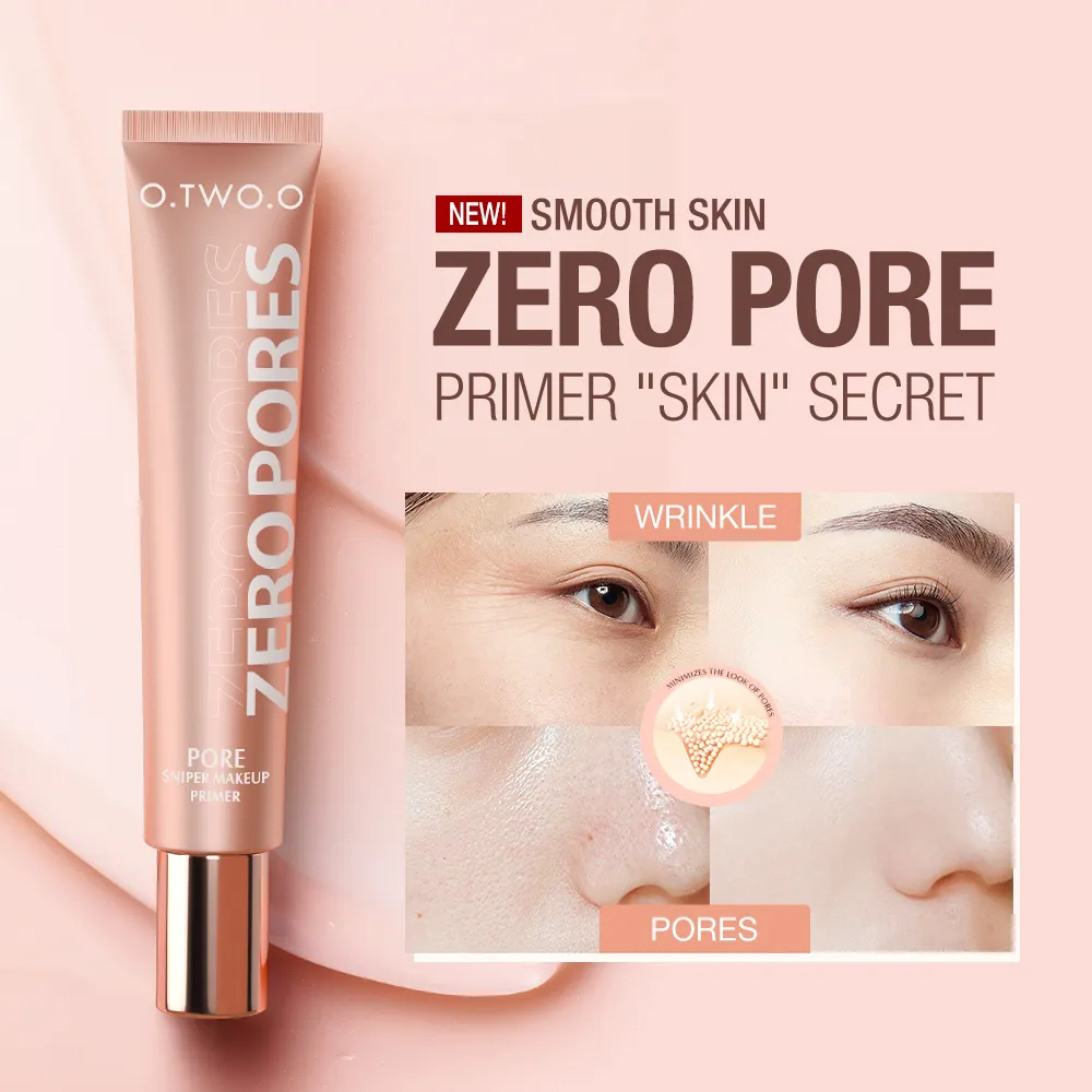 O.TWO.O Brand 2022 New Wholesale Cosmetics Bases De Makeup Brighten Glow Skin Face Primer Before Foundation