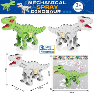 Juguete Mecánico Eléctrico de Animales, Figura de Simulación Caminante, con Luz LED, Música, Función de Pulverización, Juego Interactivo, Regalos para Niños - Product Image 2