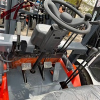 Chariot élévateur diesel Heli 3000 mm 3 m 3 tonnes avec mât conteneur et déplaceur latéral, hauteur de levage 3-6 m