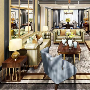 AJJ-JZ395 Set di Divani Angolari in Tessuto Personalizzabile di Lusso Italiano Ecosostenibile per Progetti Immobiliari e Hotel - Product Image 1