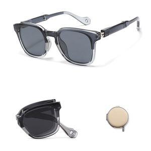 Occhiali da Sole Polarizzati Pieghevoli Quadrati per Bambini 3-12 Anni Protezione UV400 Occhiali alla Moda per Bambini Vendita all'Ingrosso KB699 - Product Image 5