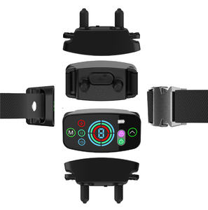 Kontrol gonggongan otomatis cerdas gesper anjing fitur anti-benturan gesper leher pelatihan LED pengendali jarak jauh perangkat gonggongan tanpa gonggongan - Product Image 6