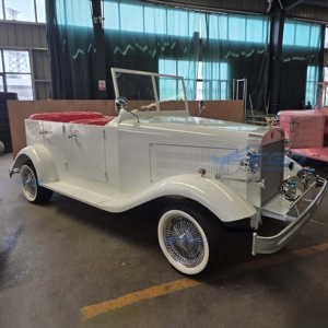 Voiture Classique Blanche de Transport Spécialisé, Style Rétro et Vintage, Personnalisée en Usine, Meilleure Vente - Product Image 3