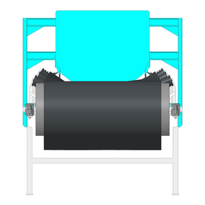 Ağır çelik konstrüksiyon konveyör bant kılavuzu oluk madencilik için yeni kullanılan endüstriyel taşıma ekipman parçaları - Product Image 4