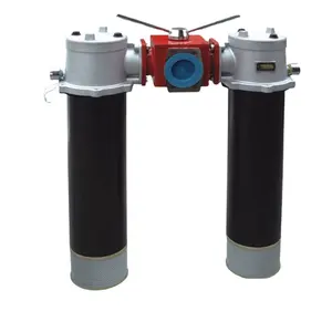 Hidrolik çift yönlü hat otomobil yağ filtresi çift boru hattı süzgeci işlemek için kolay ve basit