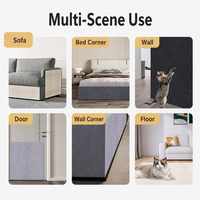 Anti-griffures pour canapé, tapis à griffer pour chat, griffoir mural multifonctionnel pour chat, résistant à l'usure, sans débris