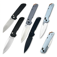 Couteau pliant KS 2038 Iridium, manche multi-matériaux, défense tactique, poche EDC, petit couteau de camping, outil, cadeau pour homme