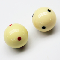 Billes de billard de qualité supérieure en résine - Ensemble de 57,2 mm pour tournoi - C-3/C-1/C-21