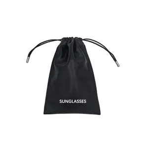 पीयू चमड़ा ड्रॉस्ट्रिंग बैग रबर पाउच अनुकूलित माइक्रोफाइबर चश्मा पैकेज धूप का चश्मा पैकिंग बैग धूप का चश्मा पाउच