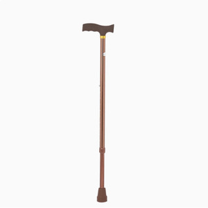 Bâton de marche en alliage d'aluminium réglable en hauteur, antidérapant, à quatre pieds, pour soutenir les personnes âgées - Product Image 5