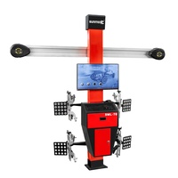 Máquina de Equilibrado y Alineación de Ruedas 3D Sunmo con Simulación Dinámica 3D para Taller de Neumáticos