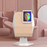 Dermoscope numérique MC88, analyseur de peau du visage, machine d'analyse avec technologie IA, topographie 3D, contrôle par iPad, stockage cloud, États-Unis