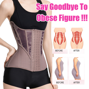 LANGQIN Taillentrainer für Frauen Stahlverstärkter Shapewear Mesh Bauchkontrolle Luxus Körperformer Korsett - Product Image 5