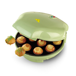 Takoyaki Maker 12 Hole Electric Griddle Double Sided Heating For Octopus <b>Balls</b> Breakfast Cooking - Product Image 4